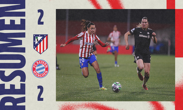 El Femenino firmó tablas con el Bayern